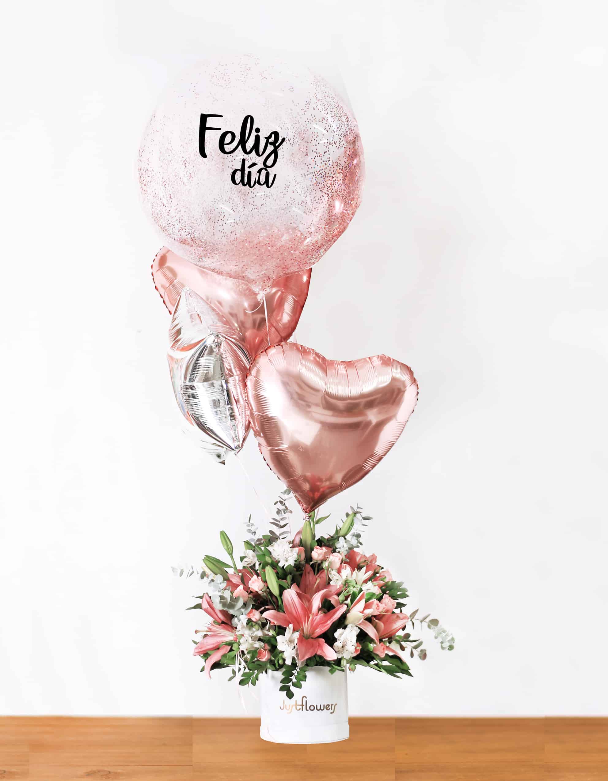 Bouquet de globos San Valentín! | Dunia Gifts